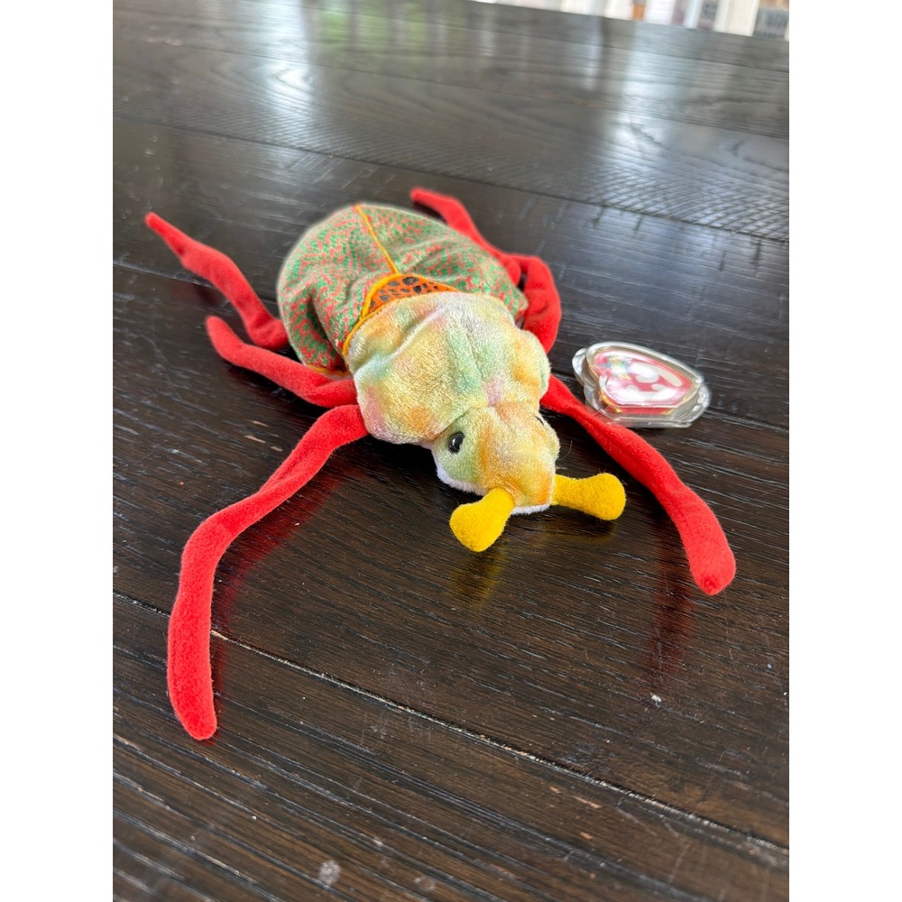 Vintage 2000 Ty Beanie Baby Scurry The Beetle Plush